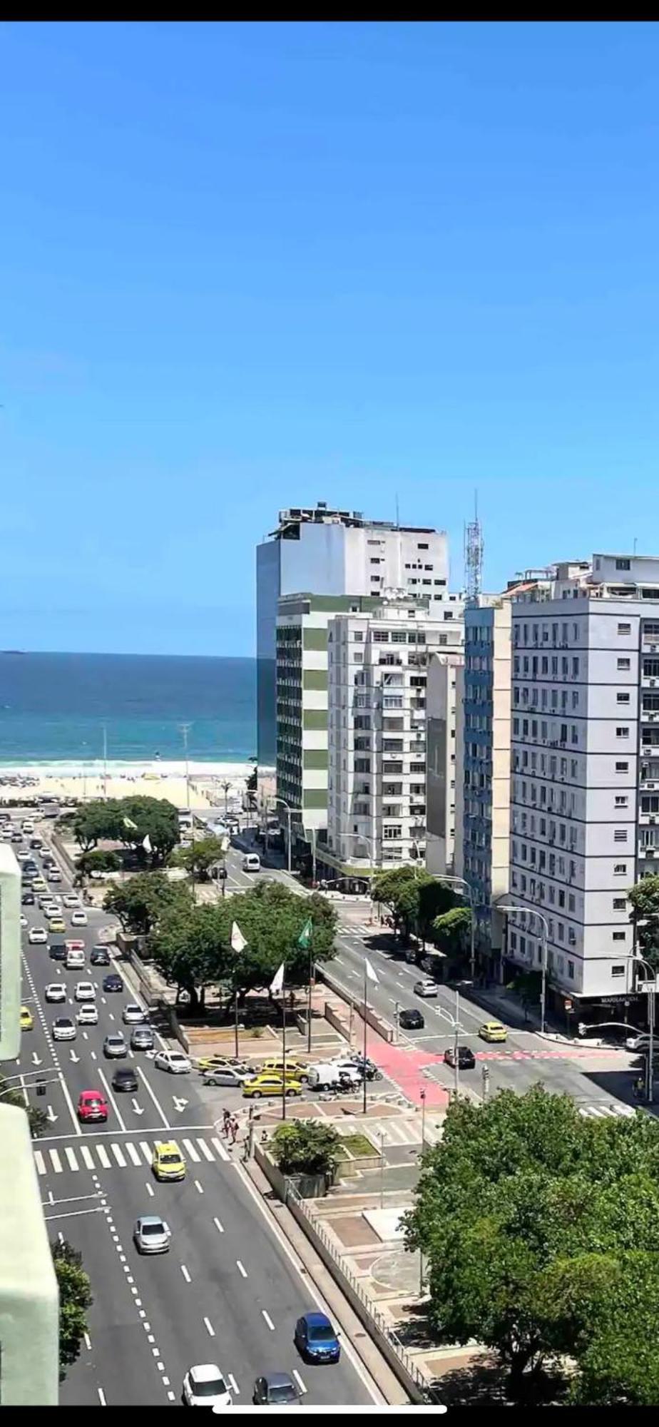 Apartamento Luxuoso Vista Mar Copacabana - Leme Rio de Janeiro Exterior foto