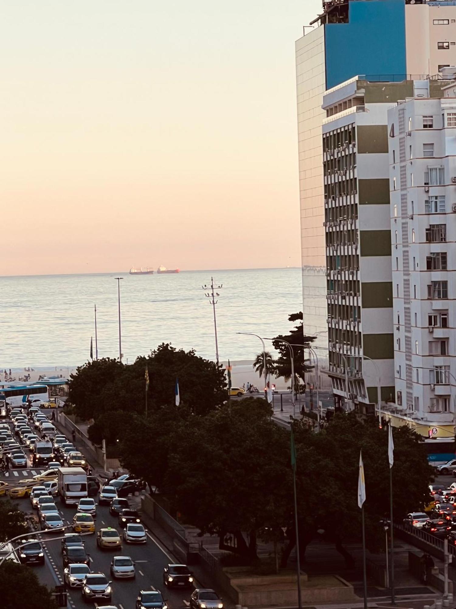 Apartamento Luxuoso Vista Mar Copacabana - Leme Rio de Janeiro Exterior foto